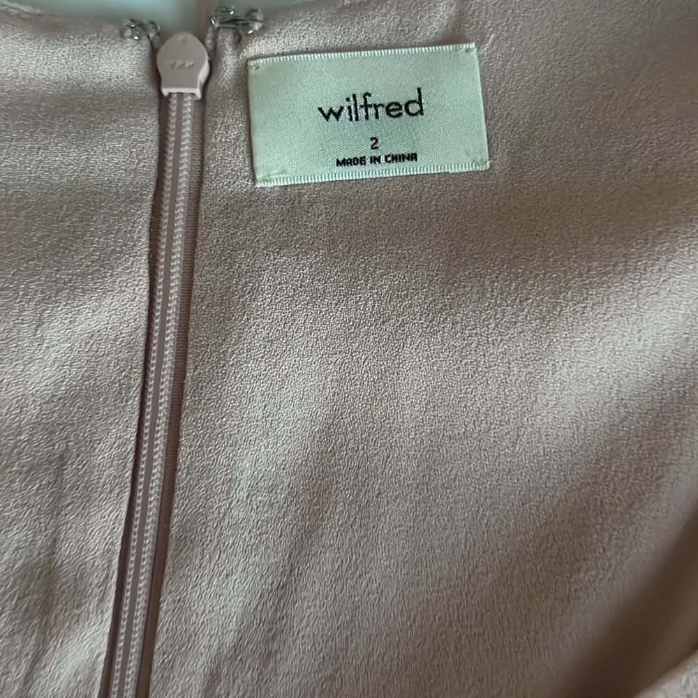 ARITZIA • WILFRED baudelaire spring medley pink floral dress 2 - Picture 4 of 4
